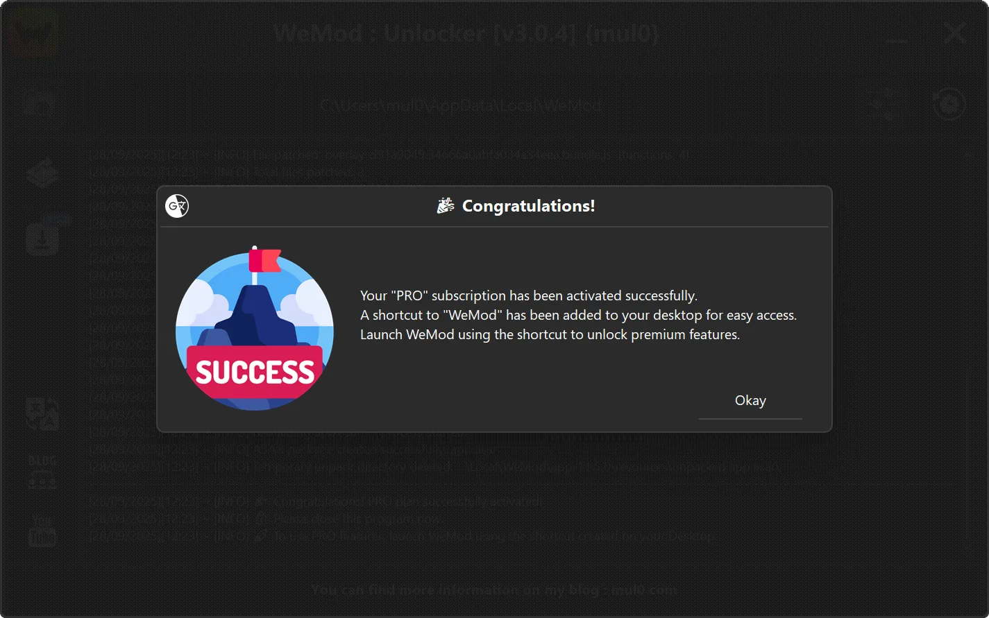 Before and after screenshots of WeMod patching – Pro features comparison